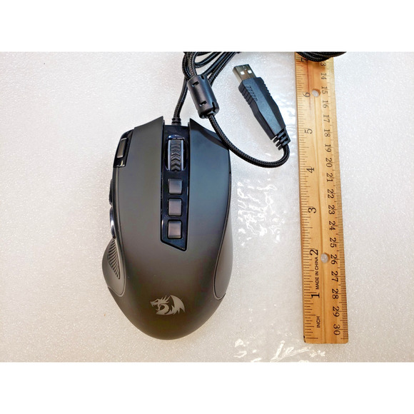 Redragon M612 Predator RGB Gaming Mouse, 8000 DPI Wired Optical Mouse - Picture 4 of 10